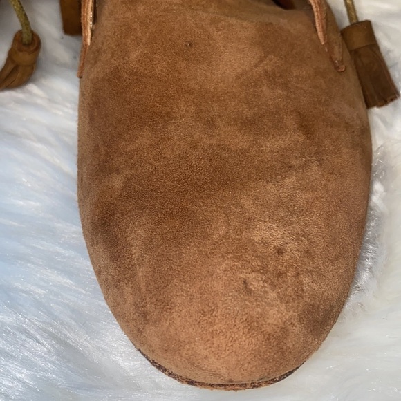 Ulla Johnson‎ Adelaide Tan Suede Fringe Booties - Picture 11 of 15